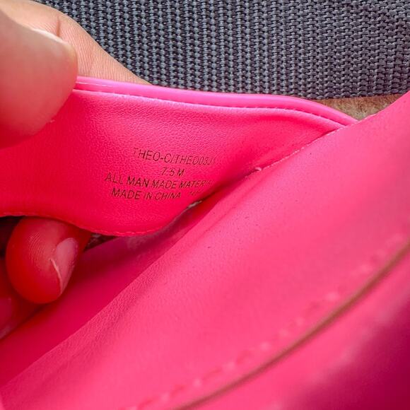 New Madden Girl Theo-C Pink Wedge Heel Platform Sandals size 7.5 - Picture 11 of 11